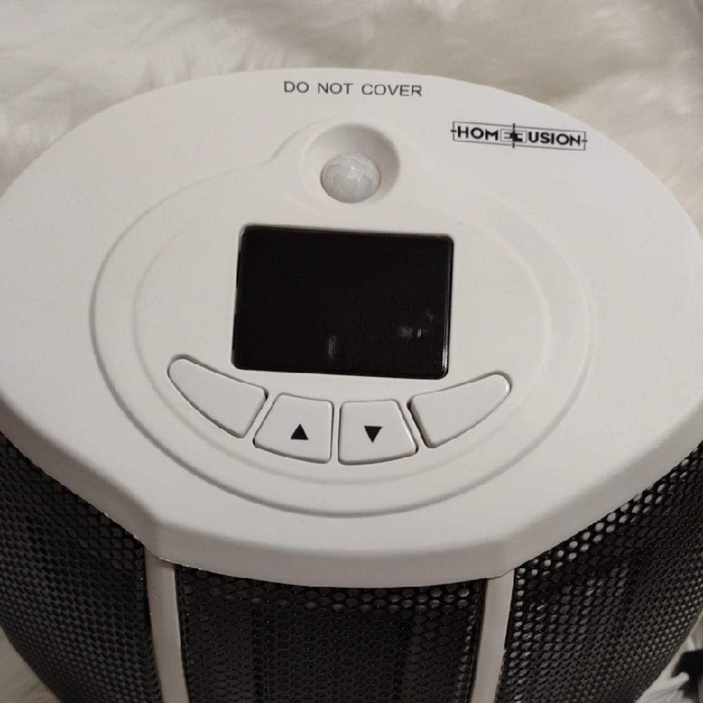 Home Fusion Portable Space Heater Black/White Never Used - Picture 8 of 9